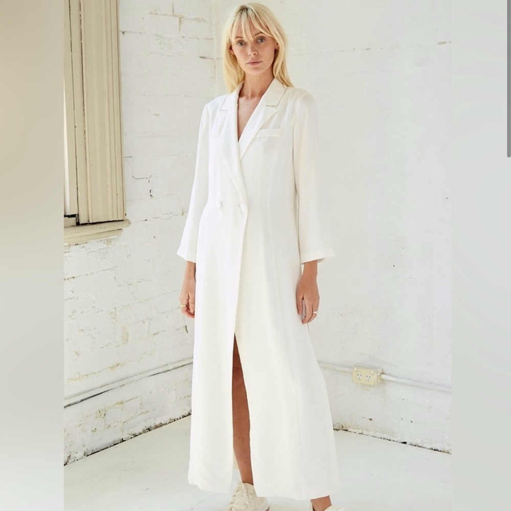 Third Form Move on Maxi Blazer off white size M US 6